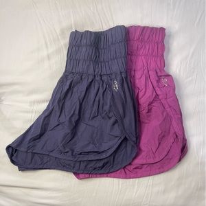 Pink HighWaisted Free People Shorts